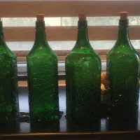 بطری شیشه ایی طرح قدیم مقاوم