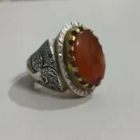 انگشتر عقیق شجر یمنی