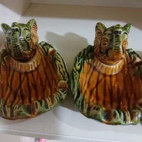 جاسیگاری قدیمی سنتی سفالی