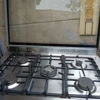 اجاق گاز 5 شعله فر وجوجه گردان|اجاق گاز و لوازم برقی پخت‌وپز|آستانه اشرفیه, |دیوار