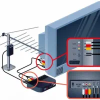 نصب انواع آنتن و تلویزیون و گیرنده دیجیتال