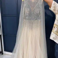 لباس نامزدی عقد نو سنگ دوزی شده