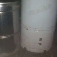 فروش دو دستگاه ماشین لباسشویی سطلی استیل و معمولی