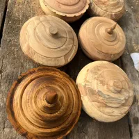 قندان چوبی