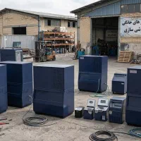 یخساز پولکی ۵۰۰ کیلویی - مناسب شیلات و صنایع غذایی