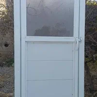 دوعدد درب آلومینیوم دستشویی حموم|مصالح و تجهیزات ساختمان|سراجو, |دیوار