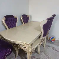 میز غذا خوری ۶ نفره