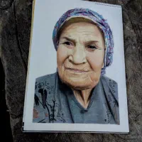 نقاشی چهره|تابلو، نقاشی، عکس|شیراز, رکن‌آباد|دیوار