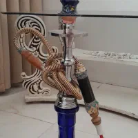 قلیان برنج آبکاری شده ای اصل