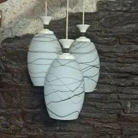 لوستر و قاب مهتابی