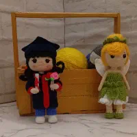 عروسک بافتنی|اسباب‌‌بازی|بافق, |دیوار