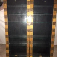 ویترین ۶ طبقه شیشه ای