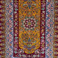 فرش دستبافت 2متری نقش قشقایی گل ابریشم در تنوع|فرش|مشهد, ملکآباد|دیوار