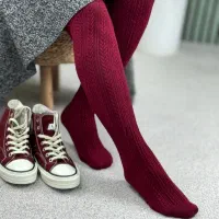 جوراب شلواری گندمی