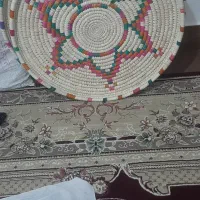 کفه و تویزه بافته شده با برگ نخل