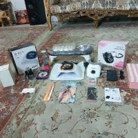 پک کامل لوازم کاشت ناخن در حد نو سوهان برقی + UV