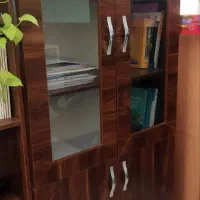 کتابخانه MDF چهار درب شیک و جادار