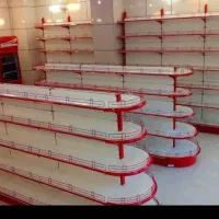 قفسه هایپری با پایه قرمز|فروشگاه و مغازه|پرند, فاز ۵|دیوار