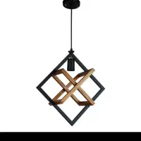 ساخت انواع لوستر چوبی و شلف چوبی دیواری|لوستر و چراغ آویز|پرند, فاز ۶|دیوار