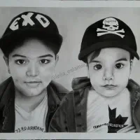 سفارش و آموزش طراحی نقاشی سیاهقلم