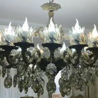 دو عدد لوستر ۱۶ شاخه