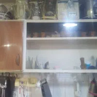 کابینت فلزی سه درکارکرده بالا طول ۱۴۷وپایین ۱۳۲|مصالح و تجهیزات ساختمان|مشهد, مهدی آباد|دیوار