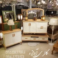 ست سرویس جدید گالری آوازه|بوفه، ویترین، کنسول|خرم‌آباد, |دیوار