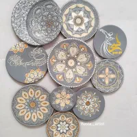 دیوارکوب نقاشی طوسی