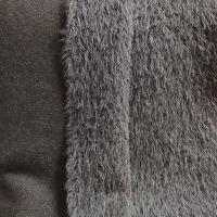 پارچه قهوه ای شیک خز