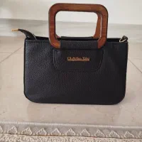 کیف دسته چوبی