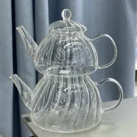 کتری قوری پیرکس|قوری، کتری، قهوهساز دستی|نیشابور, شهرک فرهنگیان|دیوار