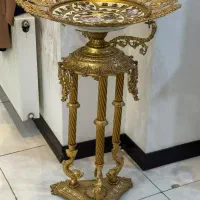 ساعت ایستاده با میوه خوری برنجی