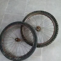 چرخ عقب وجلو دوچرخه