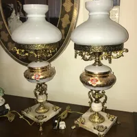 چراغ روشنایی اباژور ایتالیایی قدیمی انتیک|چراغ خواب و آباژور|تهران, سهروردی|دیوار