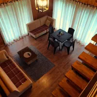 کلبه Vip با جکوزی داخل لفور|اجارهٔ کوتاهمدت ویلا و باغ|آلاشت, |دیوار