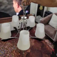 دو عدد لوستر ۵ شاخه