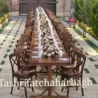اجاره میز صندلی بخاری خدمات مجالس کردان چهار باغ
