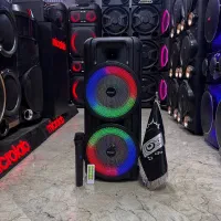 باند اسپیکر شارژی2ساب 8 چرخ دار ارتفاع 70سانتیمتر