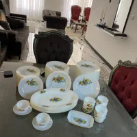 سرویس ارکوپال گل میوه فرانسه|ظروف سرو و پذیرایی|ورامین, ورامین|دیوار