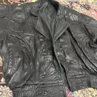 کاپشن چرم اصل پلیسی