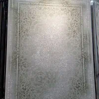 فرش رونیکا کرم سبزوینتیج1200