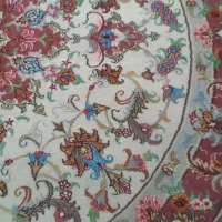 فرش دستبافت دایره ۱/۵×۱/۵ رج ۴۰ طرح علیا|فرش|تبریز, |دیوار