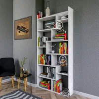 بوفه و کتابخانه مدل روناک|کتابخانه، شلف، قفسههای دیواری|تبریز, |دیوار