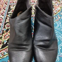 کفش نیم  بوت چرم