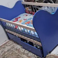 تخت کودک تا ۸سال mdf|تخت و سرویس خواب|اهواز, کوی مهدیس|دیوار