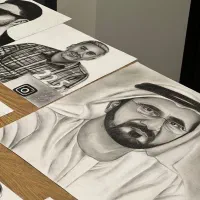 طراحی چهره|تابلو، نقاشی، عکس|تهران, الهیه|دیوار