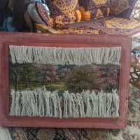 تابلو فرش ابریشم|تابلو فرش|خرم‌آباد, |دیوار