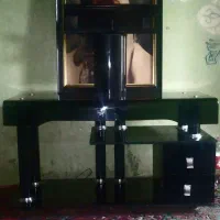 زیر تلویزیونی شیشه سکوریت اصلی دودی