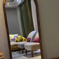 آینه قدی چوبی ترند دفرمه
