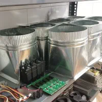 فن حلزونی،فن پاور،رایزر،شبیه ساز،اگزوز ماینر|قطعات و لوازم جانبی رایانه|دزفول, |دیوار